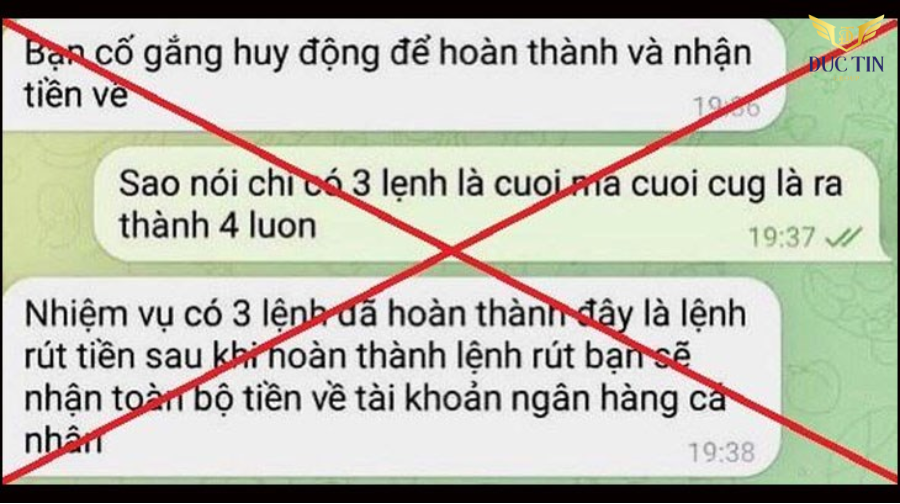 Thủ đoạn lừa đảo làm nhiệm vụ trên ứng dụng Telegram